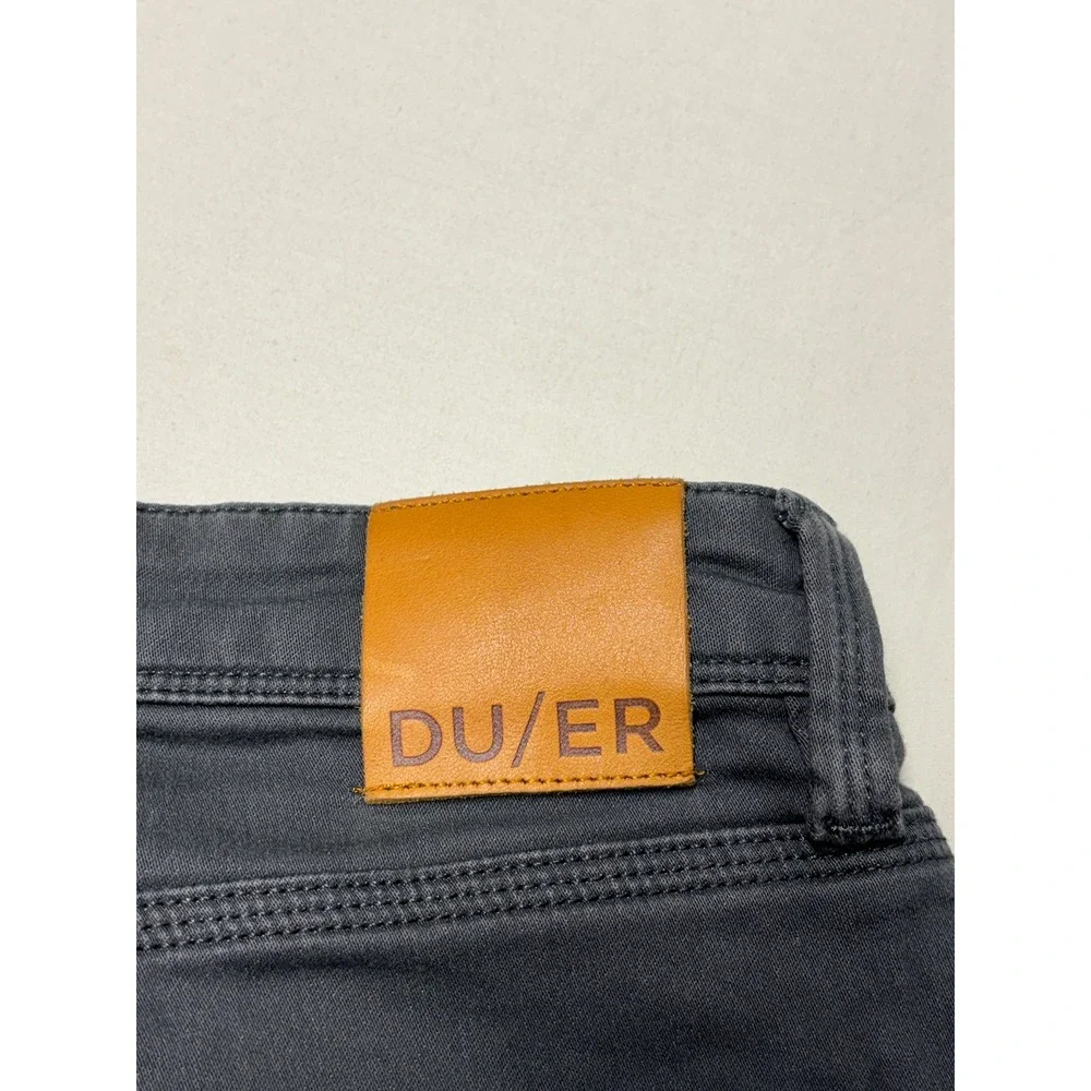 DU/ER Performance Denim N2X Relaxed Fit Gray Pants Mens 32x30 N2X11